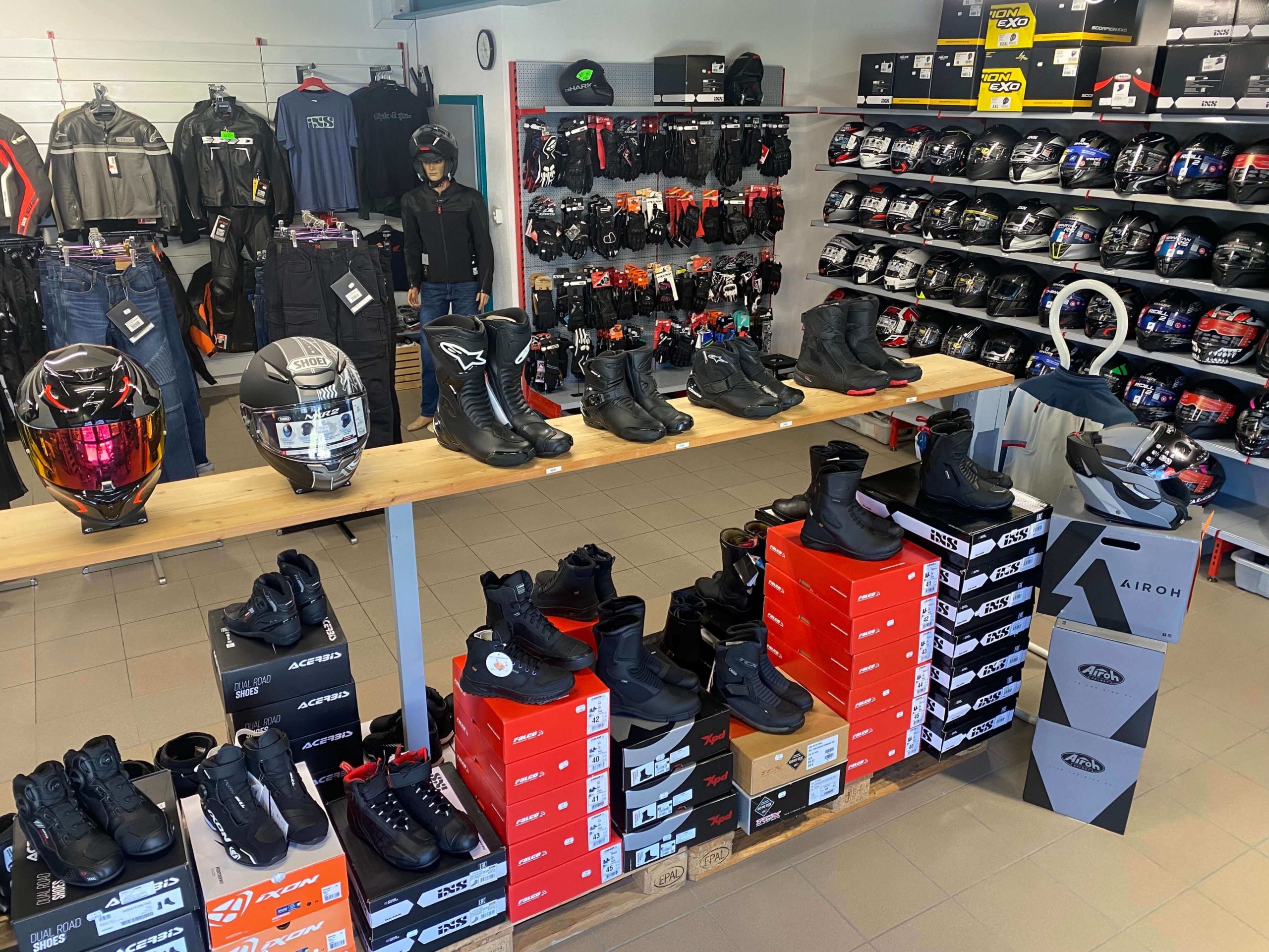 Boutique moto à Delémont