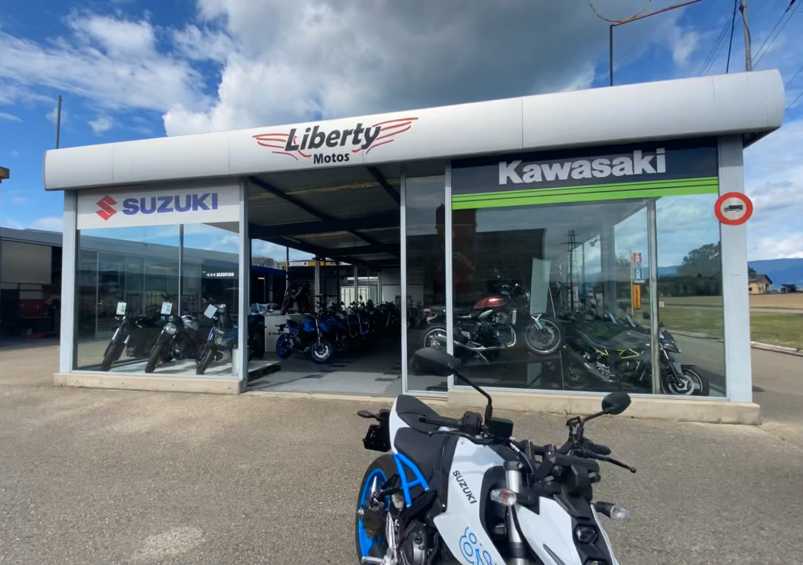 Garage moto à Sévaz
