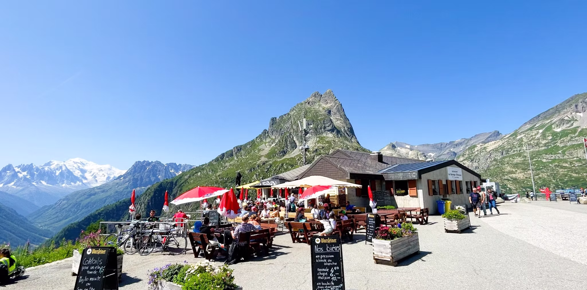 Restaurant au barrage d'Emosson