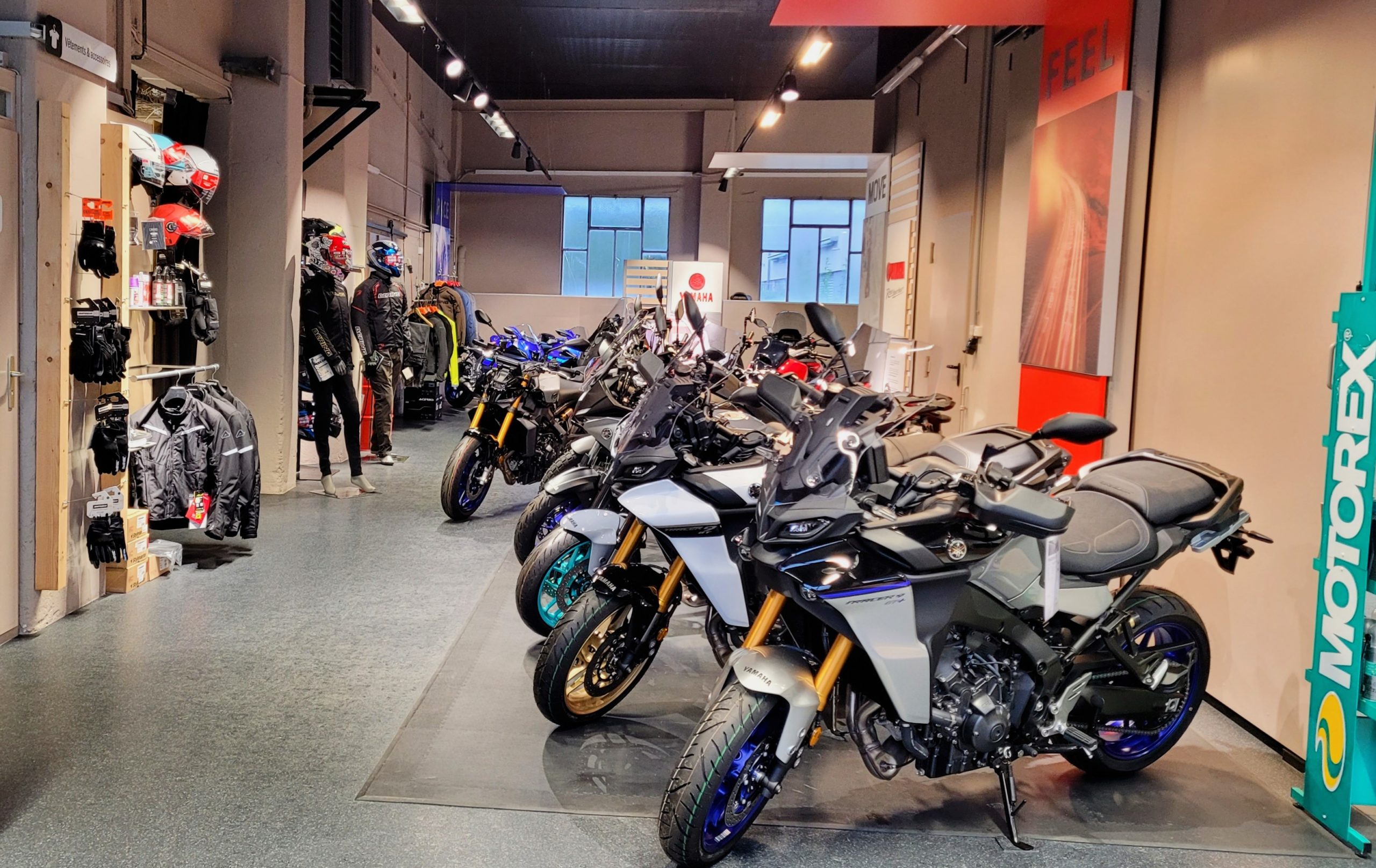 Garage moto à Aigle