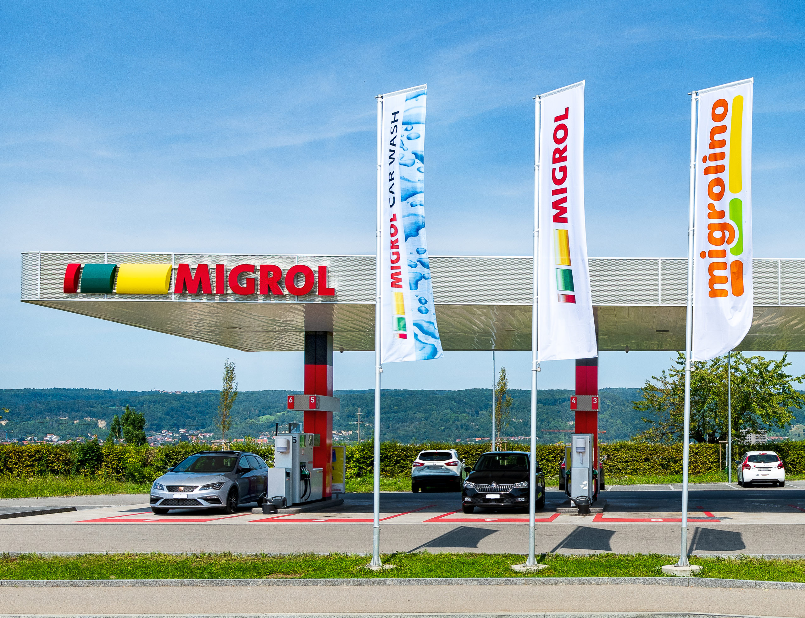 Station-services dans toute la Suisse