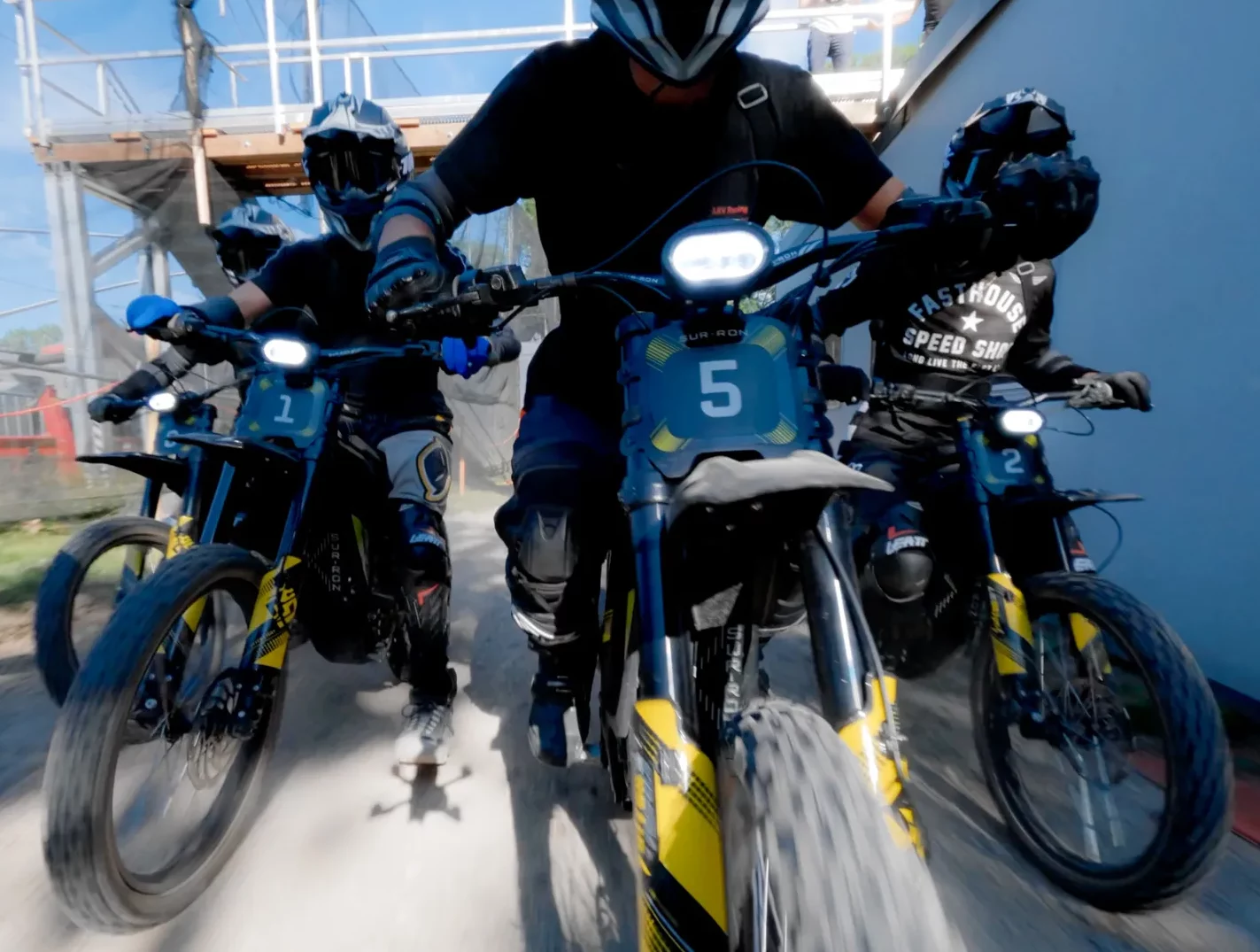Circuit de moto électriques à Lutry