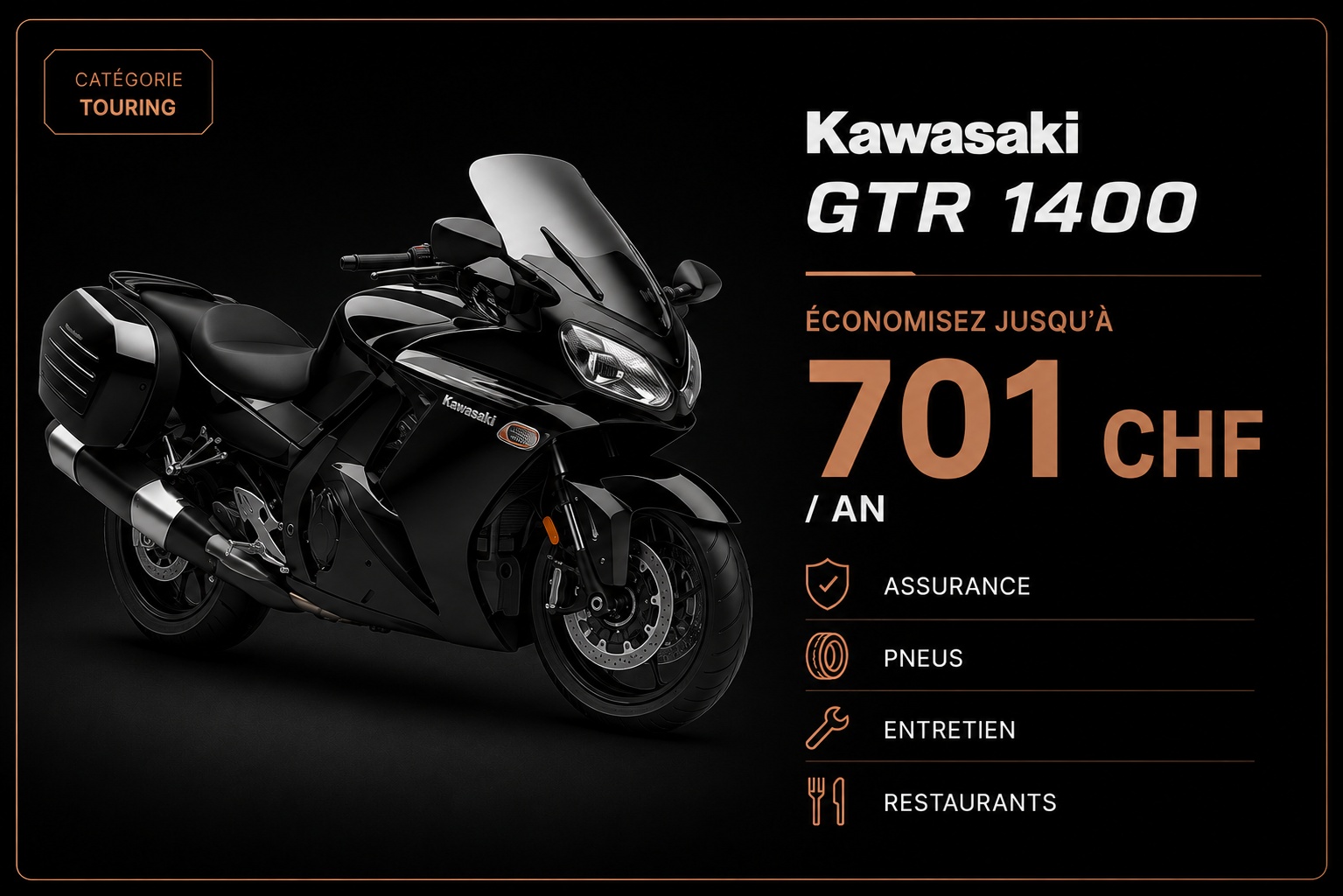 Optimiser son budget moto sans changer ses habitudes