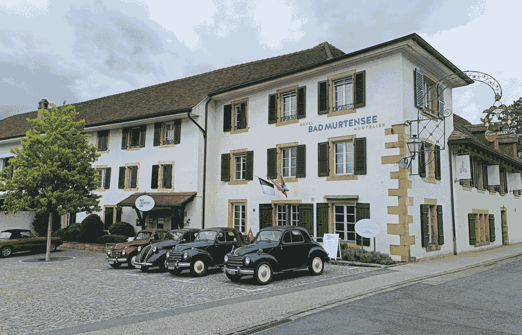 Hôtel au bord du lac de Morat